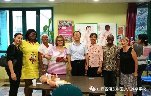 孙德仁校长与法国朋友合影1