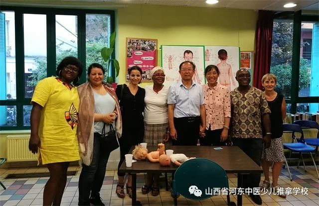 孙德仁校长与法国朋友合影3