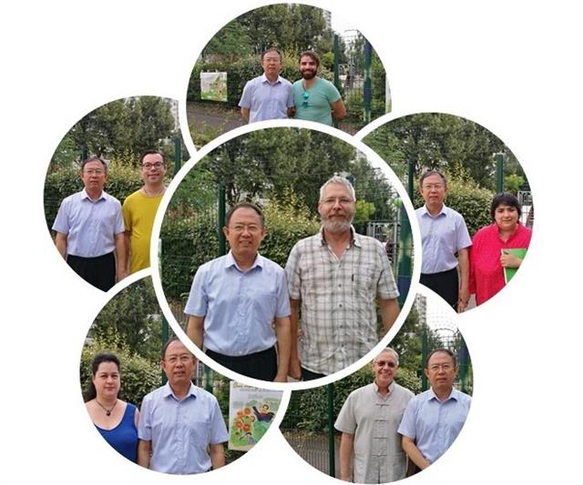 孙德仁校长与法国学员合影1