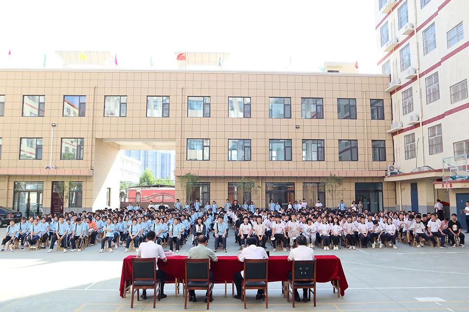 快乐过暑假，安全不放假——我校举行2022年暑假放假安排暨安全教育大会(图2)